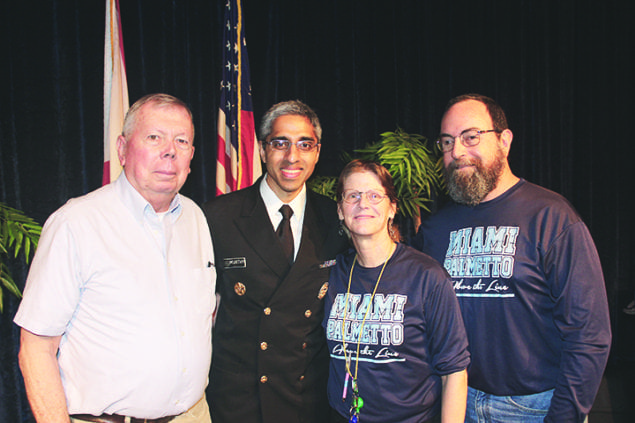 19th U.S. Surgeon General speaks to students at his Alma Mater