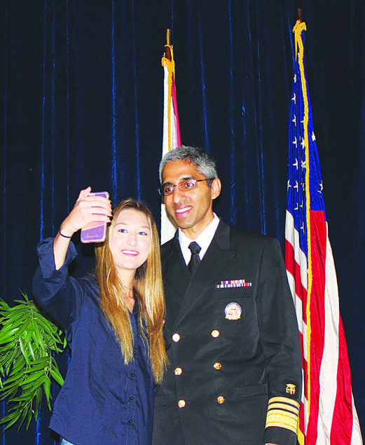 19th U.S. Surgeon General speaks to students at his Alma Mater