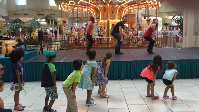 Come check out the Belles & Outlaws line dancing team as they teach mall-goers fun line dances.