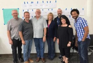 The Board consists of Brian Braun, [Executive Director Brad Koogler], Bill Kress, Chairperson Marty McGuire, Frank Sanchez, Lisa La Monica, and Kevin Clarke, , and.