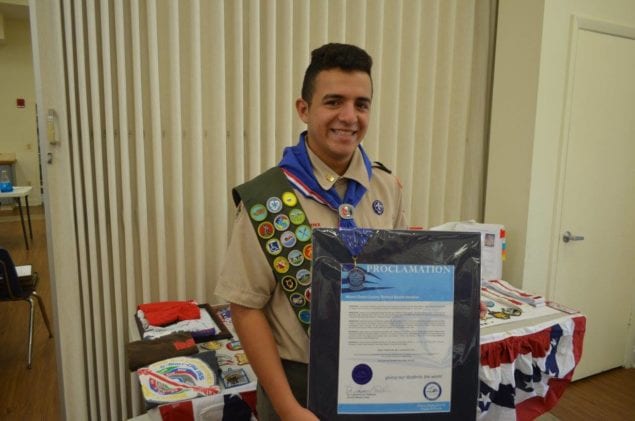 Two Boy Scouts recognized for achieving rank of Eagle