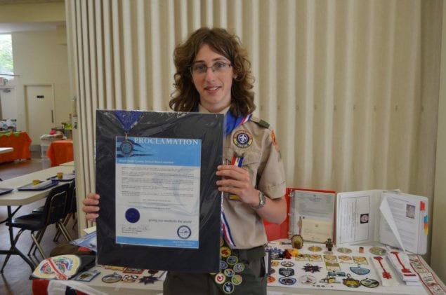 Two Boy Scouts recognized for achieving rank of Eagle