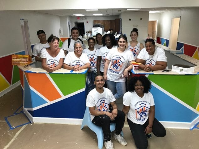 Interval employees complete school makeover for Community Service Day