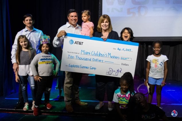 AT&T contributes $10,000 to Miami Children's Museum