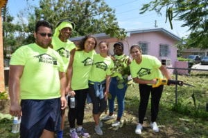 Fellowship Church volunteers converging upon South Miami in the aftermath of Irma.