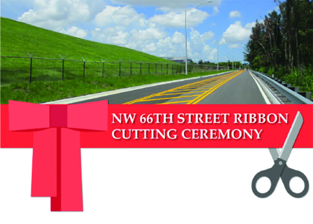 Mayor and Doral Council inaugurate crucial new section NW 66th Street