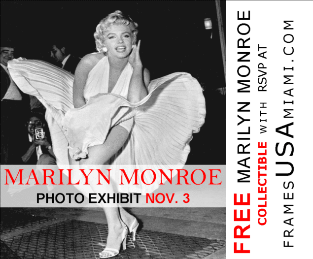Marilyn Monroe Web Icon for Miami Community 338x280