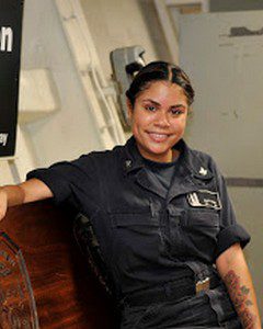 Sailor serves aboard U.S. Navy ship forged from WTC steel