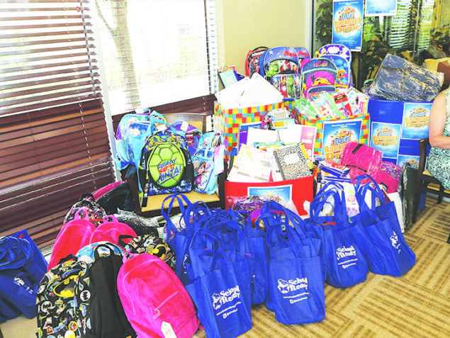 TotalBank, Doral Chamber help students head back to school with backpack drive