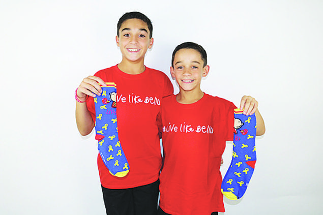 3rd Annual Sock Campaign kicks off for Live Like Bella