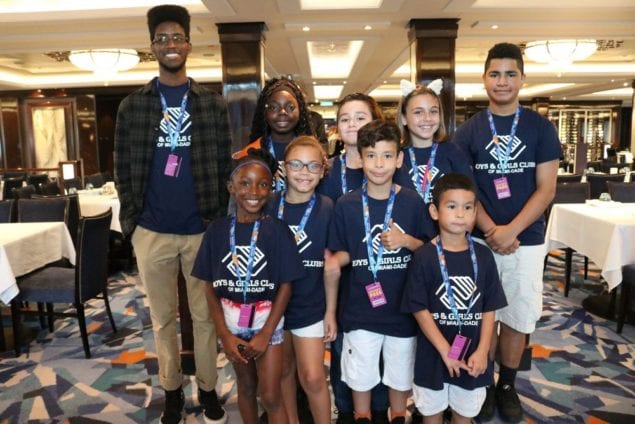 Boys & Girls Clubs of Miami-Dade hosts Gala kick-off party onboard NCL ship