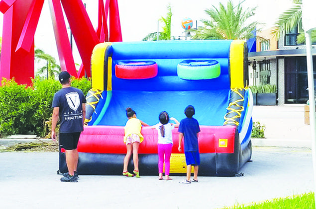 ‘Downtown Doral Gives Back’ provided kids — and parents — with a quick cure cabin fever