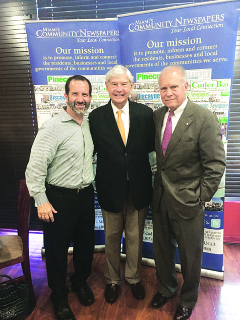 Bob Graham meets with local officials