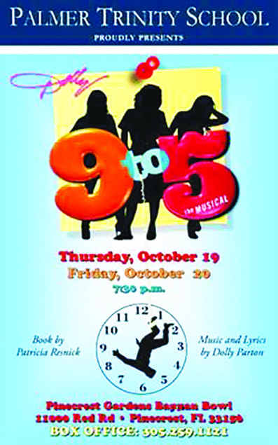 ‘9 to 5’ musical production coming to Pinecrest Gardens, Oct. 19-20