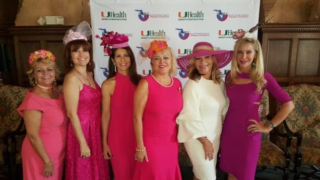 Hispanic Chambers Women's Society celebrates Fashionably Pink Luncheon