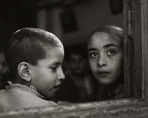 © Ruth Gruber: Children in a Jewish school and soup kitchen, Casablanca, Morocco, 1952