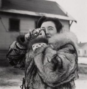 Ruth Gruber in Alaska, 1941-43 (portrait by unidentified photographer)