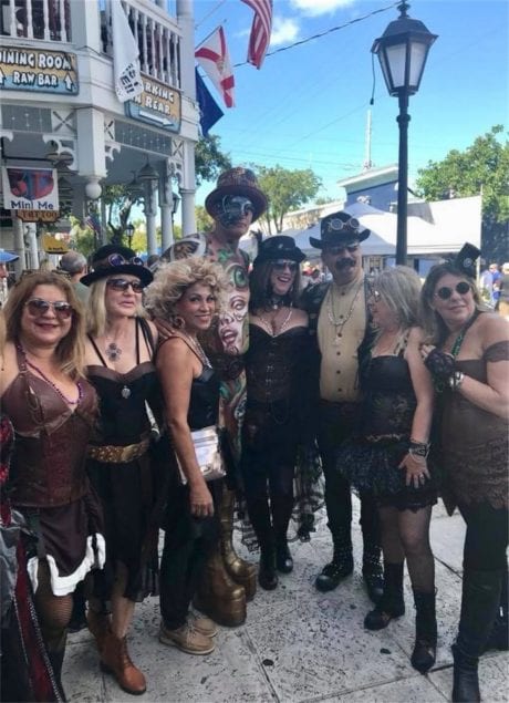 Black Point Yacht Club members attend Fantasy Fest in Key West