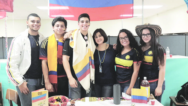 Cutler Bay High School students celebrate Hispanic Heritage Month