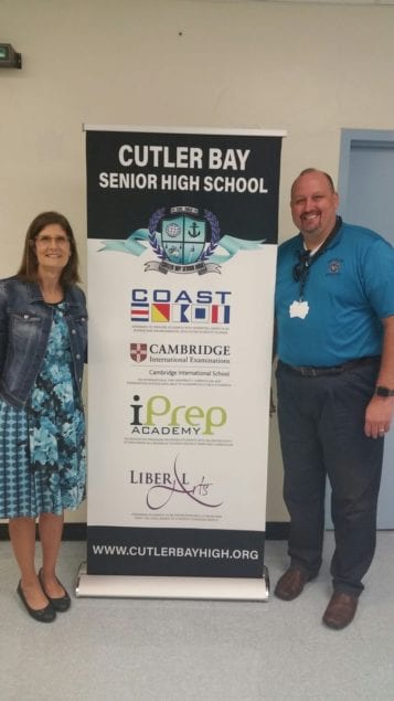 Cutler Bay Senior High School welcomes Principal of the Day