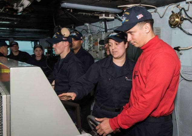 Miami sailor serving aboard U.S. Navy aircraft carrier