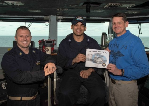 Miamian earns honors as Sailor of the Day