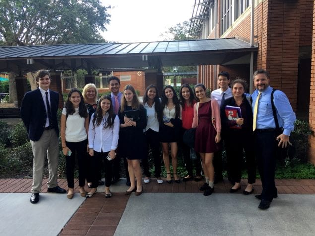 Palmer Trinity’s Model UN team attends Florida HS Conference