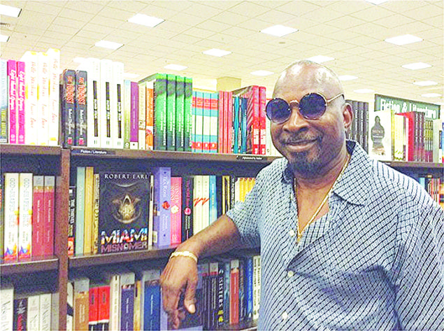 Local novelist Robert Earl looks forward to Book Fair