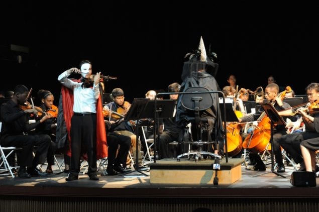 SFYS performs free Halloween concert for inner-city youths