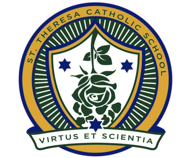 St. Theresa School unveils its new school logo at assembly