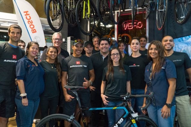 Suncycling hosts an exclusive event for high-end performance bicyclists