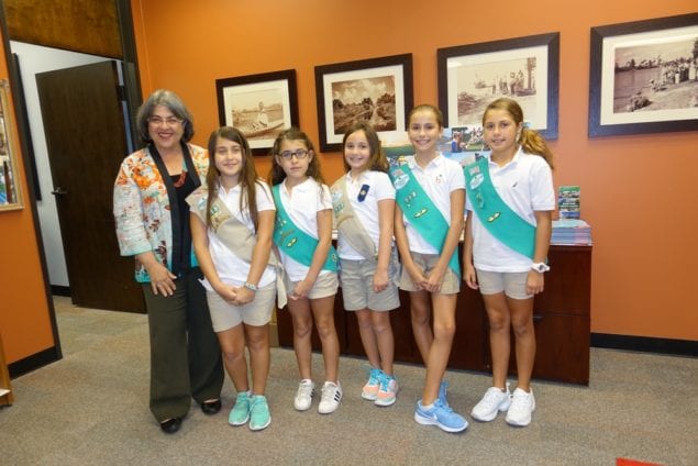 Girl Scouts Troop 713 helps community get clean water