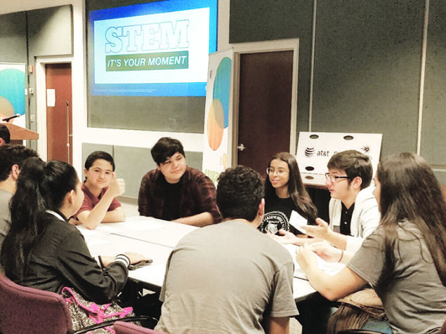 Miami middle school students get lesson on STEM careers from Women of AT&T