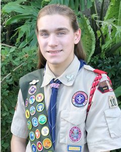 Alejandro J. Avila of Troop 10 achieves rank of Eagle Scout