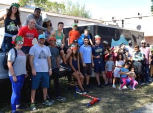 The crew of Stunna’s Fit gives a little extra love and attention to their neighbors at Lee Park during their Annual Toy Drive, Dec. 23.