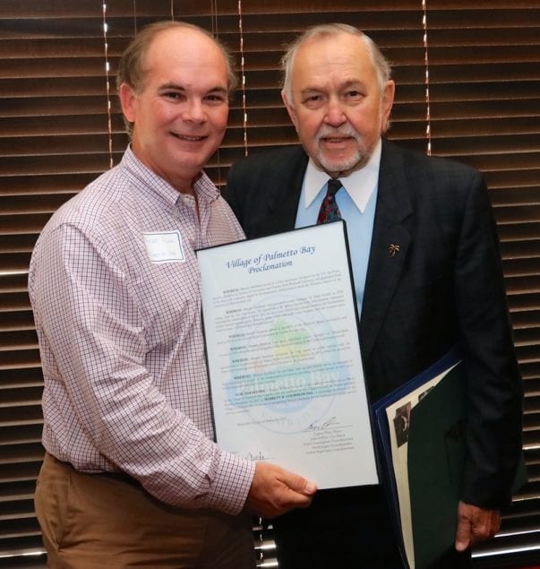 Village of Palmetto Bay honors Stierheim with proclamation