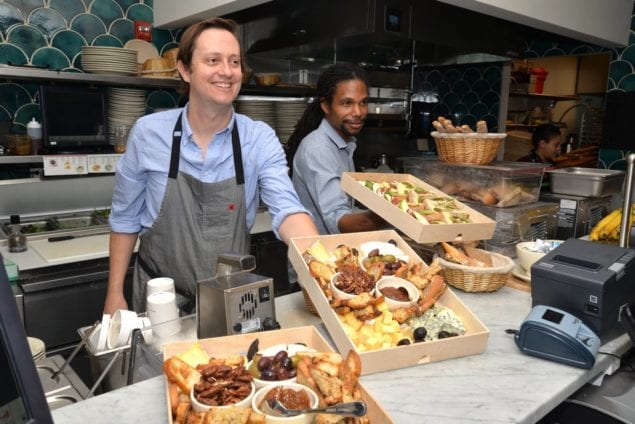 Some of the items on the Le Pain Quotidien menu were available during the recent ribbon-cutting celebration. (Photo credit: Manny Hernandez)