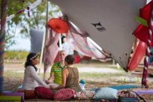 Meditation at Rapture Electronic Music Festival 2017 | Photo Credit Valters Boze