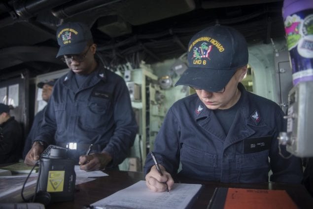 Miami sailor serving aboard amphibious assault ship