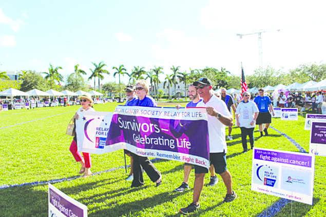 Relevo Por la Vida en el Doral