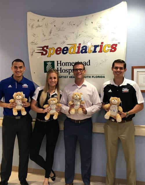 Speedway, NASCAR Foundation join for Homestead Hospital visit