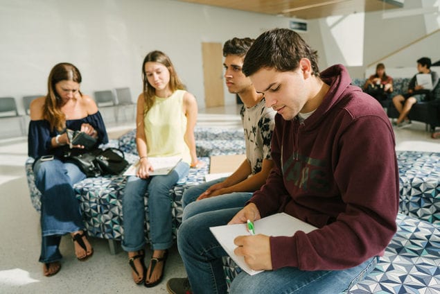 Visiting students from Puerto Rico tour FIU, start classes in the spring