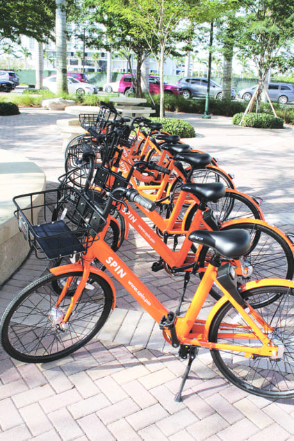 Doral se Asocia con Spin para inaugurar primer systems inteligente sin estaciones fijas comparte bisecletas al estilo “bikeshare”