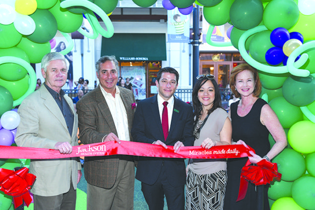 Children’s play area sponsored by Jackson Health System opens