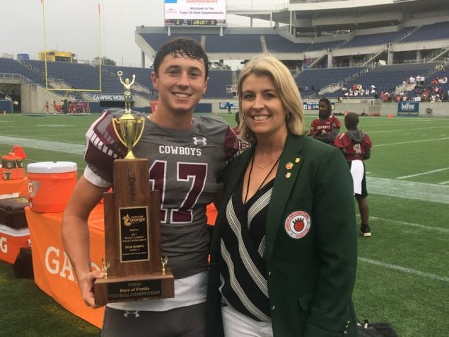 Jr. OB honors 16 student-athletes at FHSAA Football Championships.