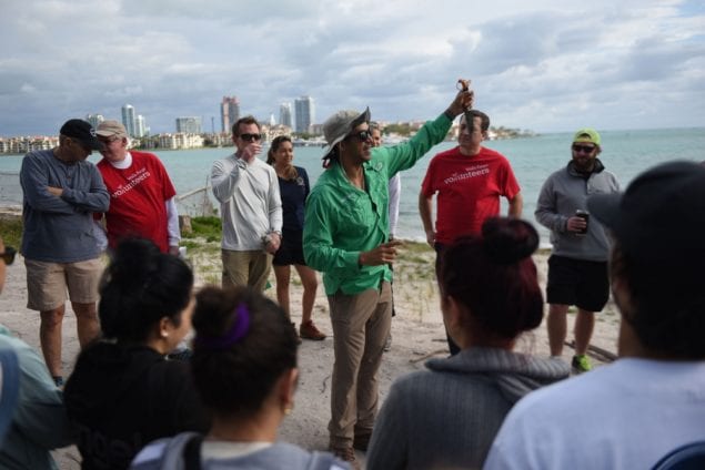 Over 100 volunteers attend Citizen Science Work Day