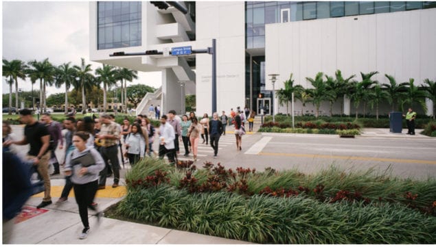 FIU Police Dept. launches pedestrian safety program