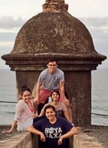 Georgetown University Patrick Healy Fellows on Puerto Rico service trip