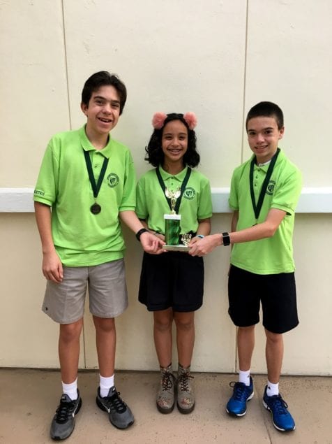 From left to right: Ismael Alvarez; Elena Morin; Eduardo del Rosal.