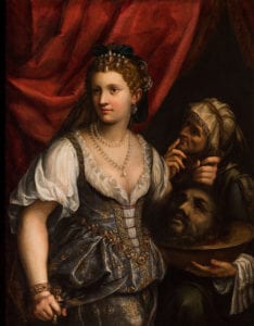 Judith with the Head of Holofernes, by Francesco Cairo (ca. 1633–37), oil on canvas